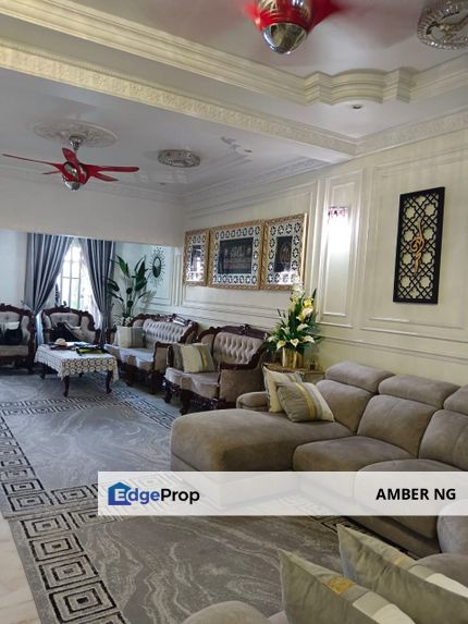 3 storey Taman Sri Melati, Setapak, Gombak Kuala Lumpur Freehold 5 rooms Renovated & Extended for sale, Kuala Lumpur, Gombak