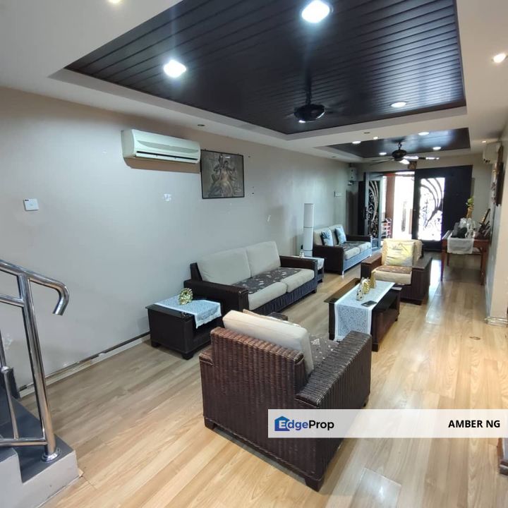 2 storey house 22x80 @ Taman Danau Kota 2700sf Renov & Extended with DBKL approval, Facing Open 6 rooms 6 bathrooms for sale, Kuala Lumpur, Setapak