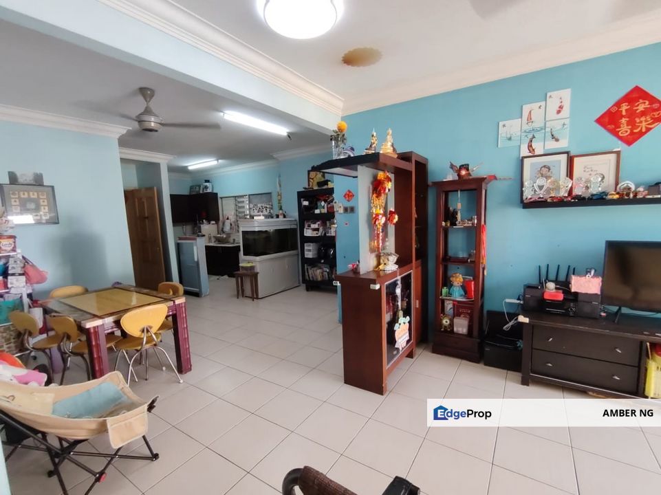 End lot Middle floor 1184sf @ Platinum Lake Pv 10 Setapak, Facing Swimming pool, Taman Danau Kota Kuala Lumpur 3 rooms 2 Parking for Sale, Kuala Lumpur, Setapak