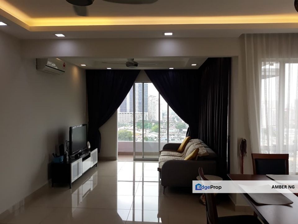 Platinum Lake Pv 21, Setapak, Kuala Lumpur, Middle Floor, Corner unit 1325sf 2 parking, Semi Furnished for Sale, Kuala Lumpur, Setapak