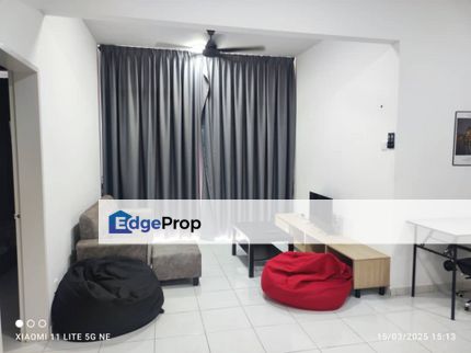 Seri Topaz Apartment Puchong Fully Furnished 3 Carparks, Selangor, Puchong