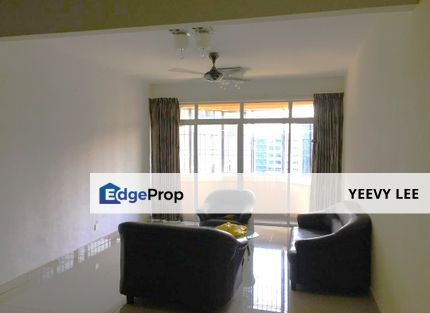 Freehold Bukit OUG Condo Well Kept Unit Walking Distance to LRT Awan Besar, Kuala Lumpur, Bukit Jalil