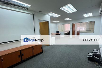 Freehold Plaza Mont Kiara Office Fully Furnished High ROI For Sale, Kuala Lumpur, Mont Kiara