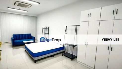 Pinnacle Petaling Jaya Fully Furnished Studio Move-In Condition Walking Distance to LRT Asia Jaya, Selangor, Petaling Jaya