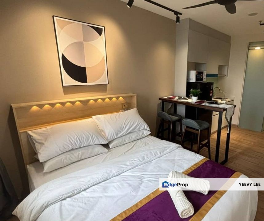 Riveria City Brickfields Fully Furnished Studio Short Walk to Monorail & KL Sentral, Kuala Lumpur, KL Sentral