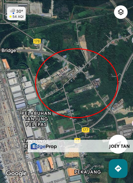 Gelang Patah Industrial Land for Sale, Johor, Gelang Patah