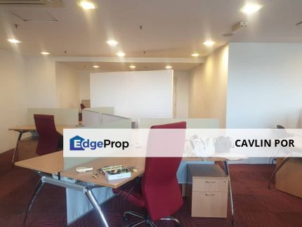 Bright and fully furnished office above 1 Mont Kiara for sale, Kuala Lumpur, Mont Kiara