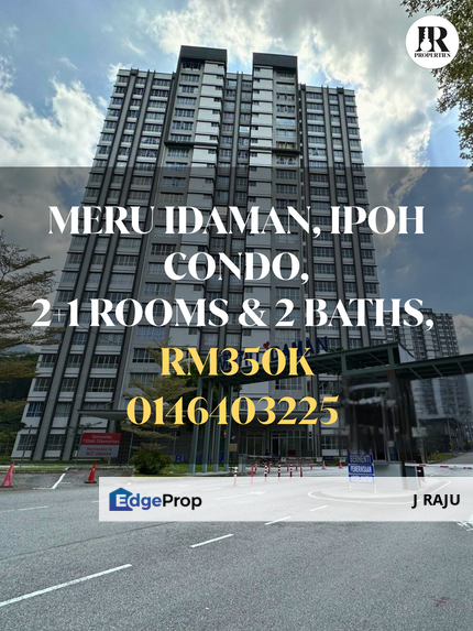 Condo in Meru Idaman, Ipoh (Near JPN & KDN) For Sale, Perak, Ipoh