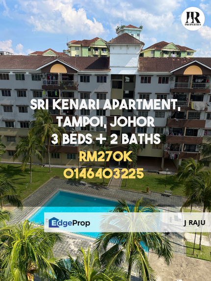 Sri Kenari Apartment, Tampoi, Johor, Apartment For Sale, Johor, Tampoi