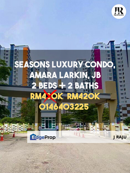 Seasons Luxury Apartments @ Amara Larkin, Johor Bahru, Johor Apartment For Sale, Johor, Johor Bahru