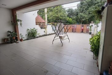 Taman setapak 2 storey house For sale Danau Kota Facing Garden Long Car Porch Lease hold Renovated with CCC DBKL