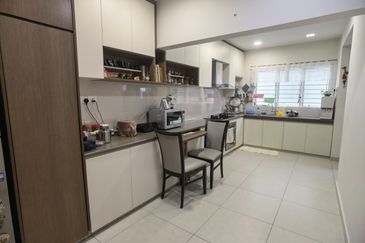Taman setapak 2 storey house For sale Danau Kota Facing Garden Long Car Porch Lease hold Renovated with CCC DBKL