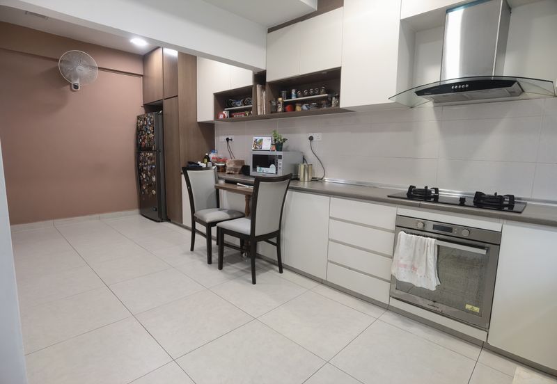 Taman setapak 2 storey house For sale Danau Kota Facing Garden Long Car Porch Lease hold Renovated with CCC DBKL