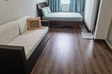 Taman setapak 2 storey house For sale Danau Kota Facing Garden Long Car Porch Lease hold Renovated with CCC DBKL