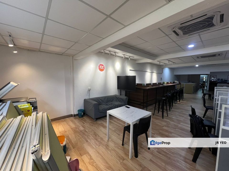TAMAN BUNGA RAYA TBR OFFICE LVL 1 FOR RENT , RENOVATED 22X75 LONG SHOP OFFICE SETAPAK READY TO MOVE IN , Kuala Lumpur, Setapak