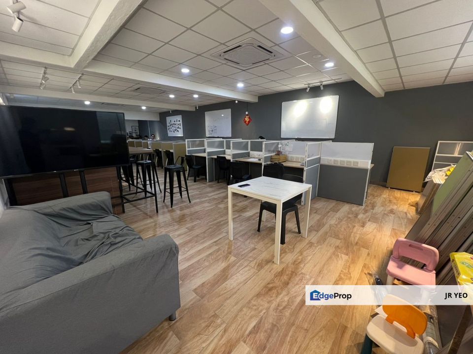 TAMAN BUNGA RAYA TBR OFFICE LVL 1 FOR RENT , RENOVATED 22X75 LONG SHOP OFFICE SETAPAK READY TO MOVE IN , Kuala Lumpur, Setapak