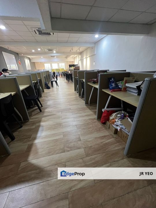 TAMAN BUNGA RAYA TBR OFFICE LVL 1 FOR RENT , RENOVATED 22X75 LONG SHOP OFFICE SETAPAK READY TO MOVE IN , Kuala Lumpur, Setapak