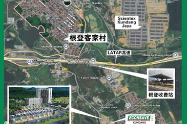 RAWANG KUNDANG ECONSAVE 2 STRY SHOP FOR SALE