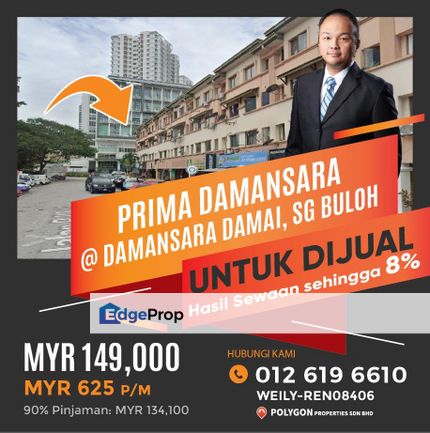 SUNGAI BULOH HOT DEAL! Apartment Near MRT 149K, Selangor, Damansara Damai
