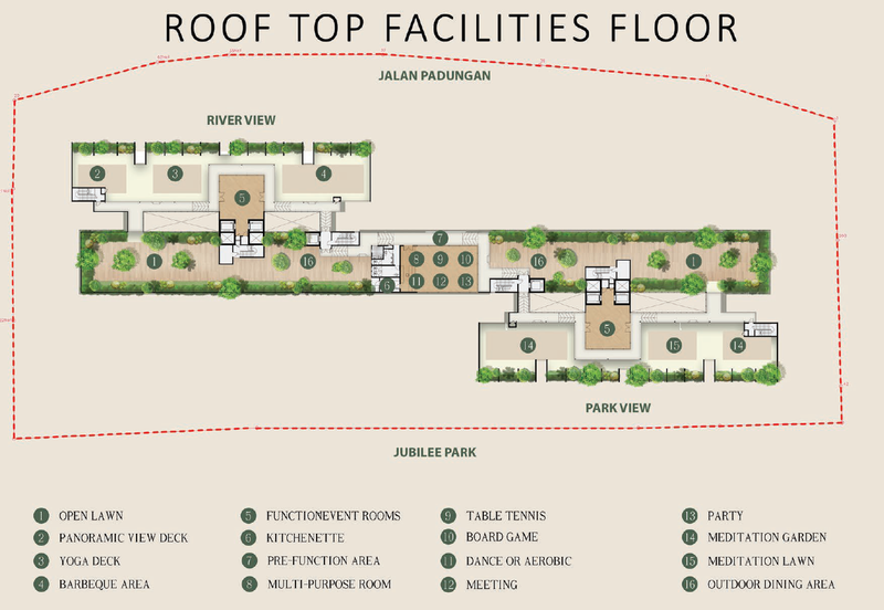 Parq Residence Semi detached Villa in the Sky
