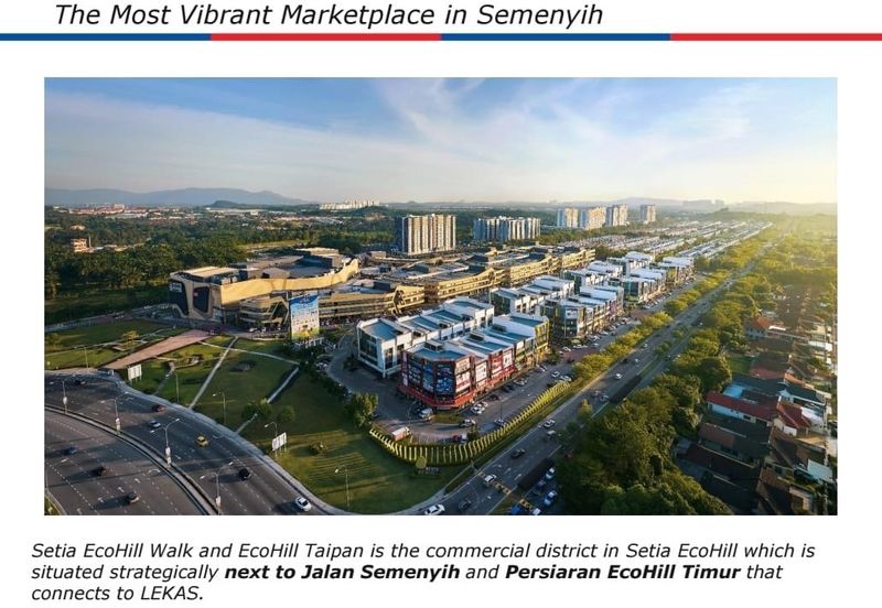 Ecohill Walk Mall, Setia Ecohill