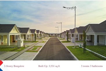 Reineville French Bungalow limited for SALES/3R3B/3531sf - 52'x105' at Semenyih
