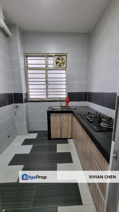 Green Terrain (Prima Villa) unit for RENT - 1368sqf / Partially Furnished at Tmn Rasa Sayang, Cheras, Selangor, Batu 9th Cheras