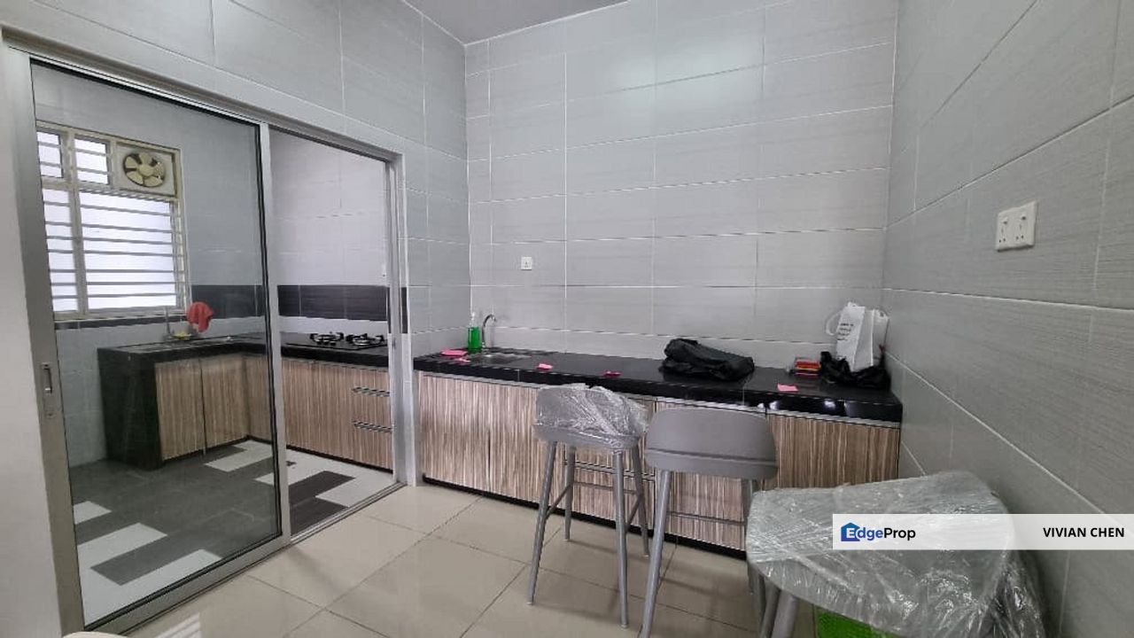 Green Terrain (Prima Villa) unit for RENT - 1368sqf / Partially Furnished at Tmn Rasa Sayang, Cheras, Selangor, Batu 9th Cheras