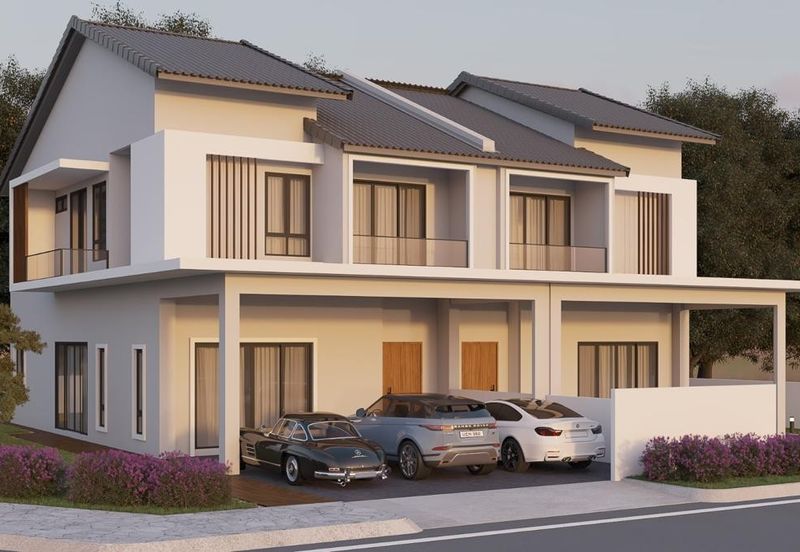 Nibong Tebal New Project Double Storey and Double Storey Semi D Fast Selling