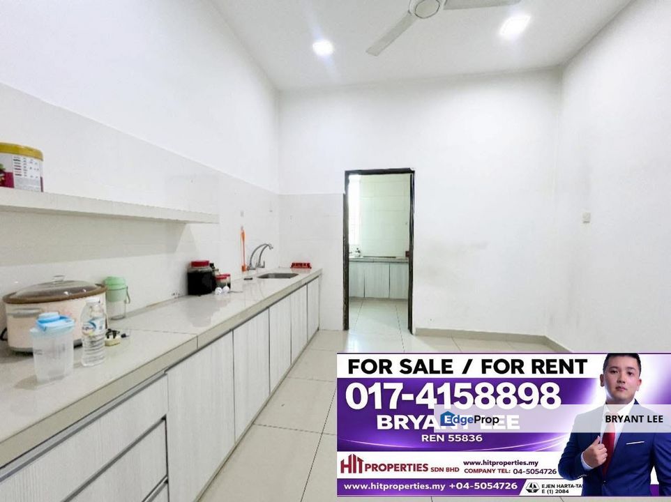 Jawi Sungai Bakap Two Storey Terrace Super Long Gated Bakap Indah Sale, Penang, Sungai Bakap 