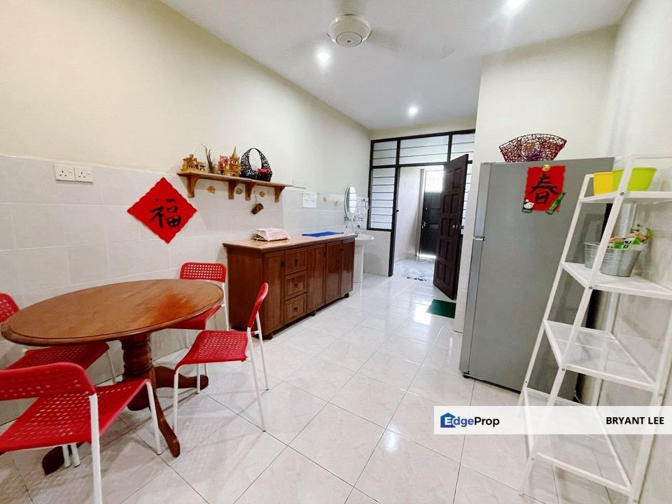Jawi Sungai Bakap Taman Sri Aman Super Long Double Storey Terrace Sale, Penang, Sungai Jawi