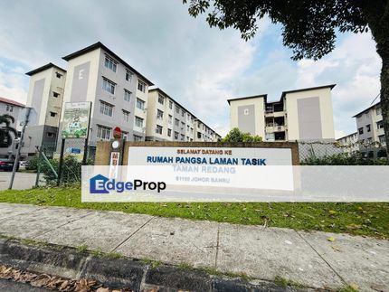 Flat 3 Bilik Fully Renovated – RM185K All In! (Freehold, Bumi Lot), Johor, Johor Bahru