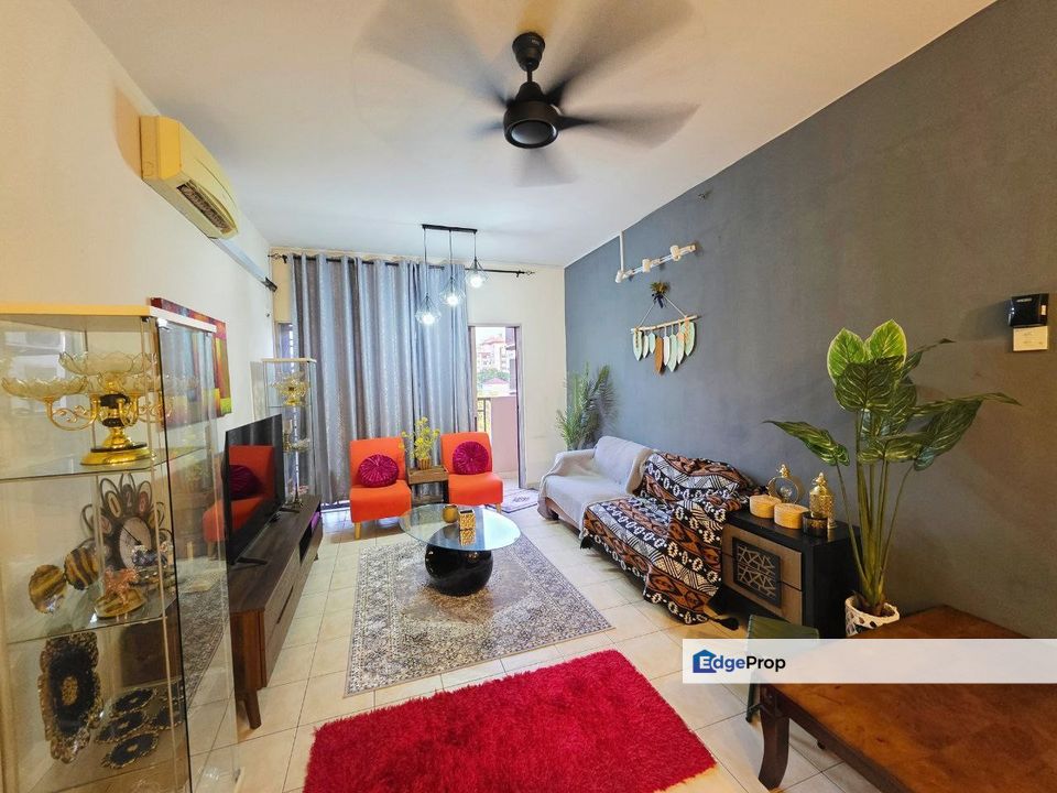 Johor Jaya/Plentong/Masai/Permas Jaya/Prima Regency/Block Kensington Court/Apartment/3Room/RM350K – Low Floor + Tenanted, Johor, Plentong