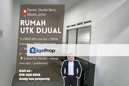 Taman Skudai Baru / Tmn Ungku Tun Aminah / Skudai / Mutiara Rini / 1 Storey Low-Cost Terrace / RM360K – FULL LOAN + 0% Deposit!, Johor, Skudai