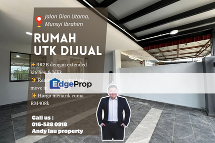 Jalan Dian Utama Munsyi Ibrahim / Kempas / Johor Bahru / Double Storey Low Cost For Sale – Fully Renovated RM408k, Pahang, Kuantan