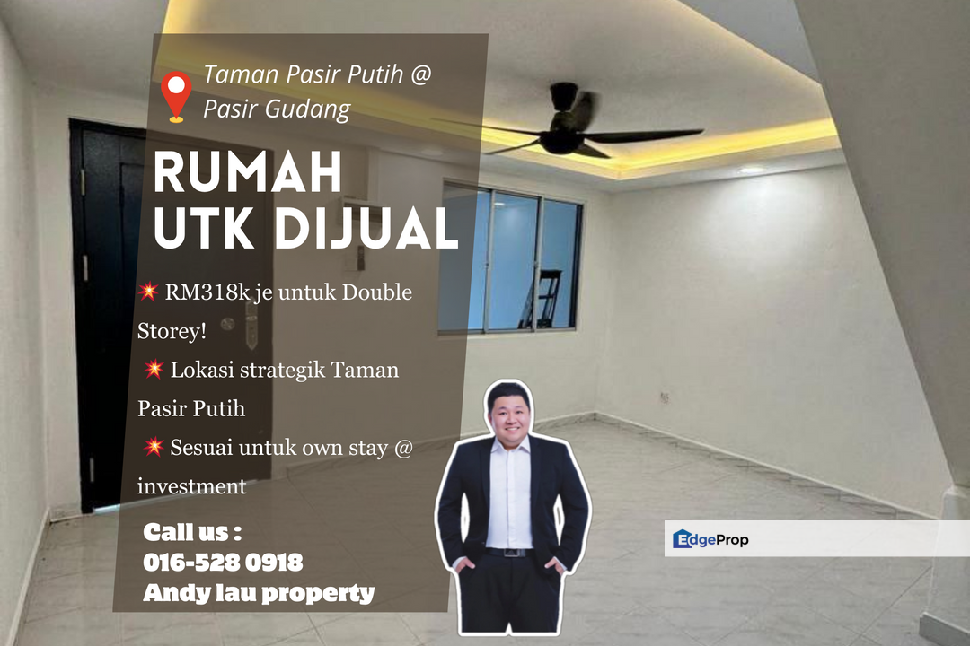 Pasir Gudang / Double Storey Low Cost / RM318k – PRICE REDUCED!, Johor, Pasir Gudang