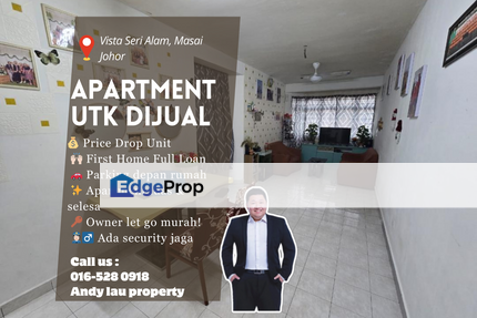 Vista Seri Alam / Bandar Baru Seri Alam / Masai / Johor Bahru / Apartment / RM255k – Owner Price Drop, Johor, Masai