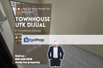 Vista Seri Alam / Bandar Baru Seri Alam / Masai / Johor Bahru / Townhouse / RM298k – First Home Buyer Full Loan‼️, Johor, Masai