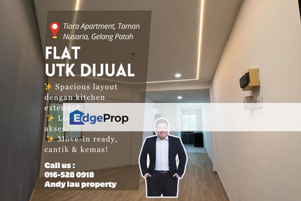Tiara Apartment Nusaria, Gelang Patah / Low Cost Flat For Sale / Fully Renovated, Johor, Gelang Patah