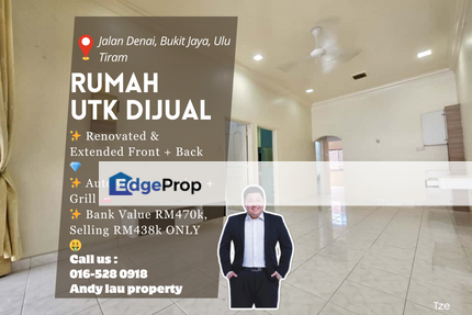 Taman Bukit Jaya / Ulu Tiram / Putri Wangsa / Terrace House / Renovated / RM438k – Freehold Non-Bumi, Johor, Ulu Tiram