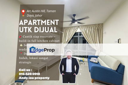 Arc Austin Hill / Taman Daya / Johor Bahru / Johor / Service Apartment / RM305K – Renovated + 2 Carparks, Johor, Johor Bahru
