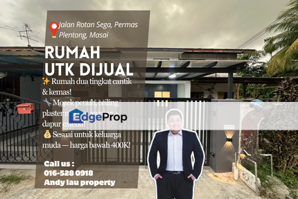Permas Plentong / Jalan Rotan Sega / Johor Bahru / Johor / Double Storey Low Cost / RM388K – Fully Renovated & Pinjaman Penuh, Selangor, Sepang