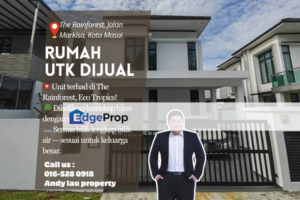 Eco Tropics (Kota Masai) / Masai / Pasir Gudang / Johor Bahru / Johor / Cluster House / RM768K – Unblock View & Setiap Bilik Ada Bilik Air, Johor, Pasir Gudang