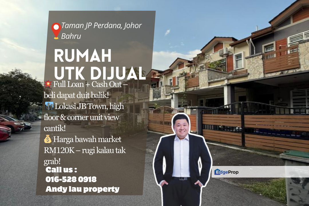 Taman JP Perdana (Next to Austin Crest) / Austin / Johor Bahru / Johor / Double Storey Terrace / RM720K – Fully Renovated + Gated Guarded, Johor, Johor Bahru