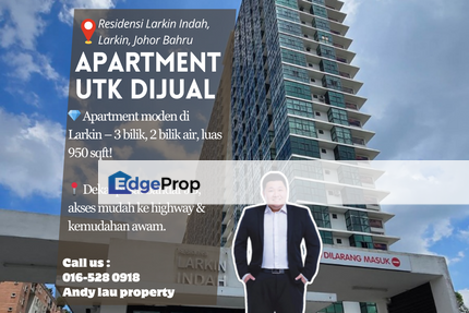 Residensi Prima Larkin Indah / Larkin / Johor Bahru / Johor / Apartment / RM440K – Original Unit + International Lot, Johor, Johor Bahru