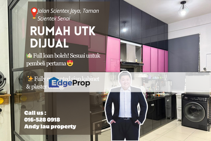 Taman Scientex Senai / Senai / Johor Bahru / Johor / 2.5 Storey Terrace / RM518K – Full Loan & Fully Renovated!, Johor, Senai