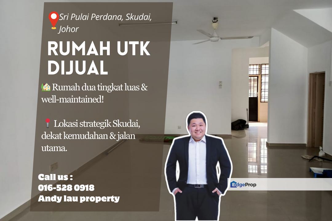 Sri Pulai Perdana, Skudai / Johor Bahru / Skudai / Johor / Double Storey Terrace / RM520K – Spacious, Freehold & Move-In Ready!, Johor, Skudai