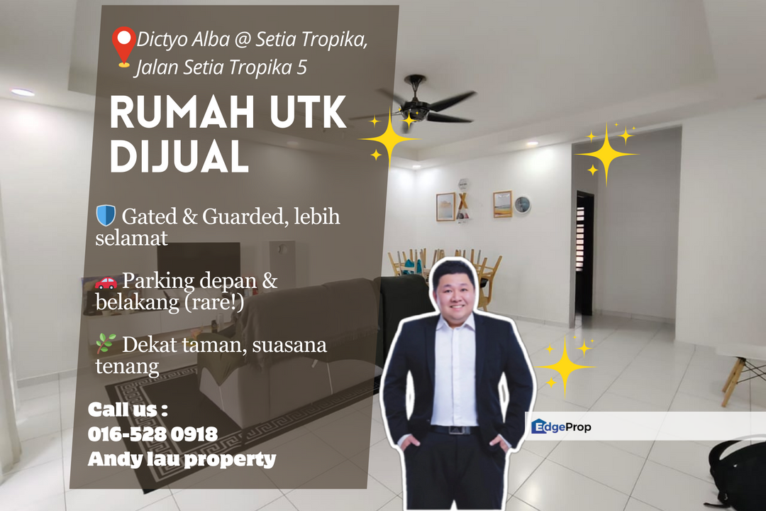 Setia Tropika / Double Storey Terrace / RM820K / Gated & Dual Parking, Johor, Setia Tropika