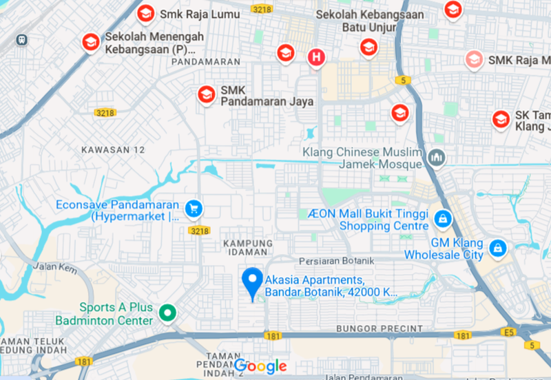 Pangsapuri Akasia, Bandar Botanic