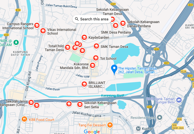 The Hipster @ Taman Desa